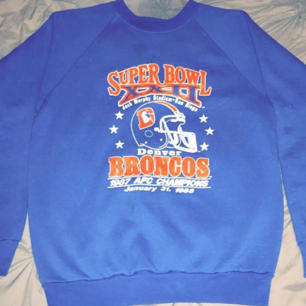 Vintage super bowl crewneck